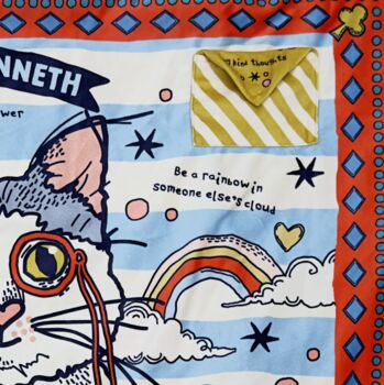 Kind Kenneth Mindful Pillowcase With Cuddle Arms And Pocket For The Tooth Fairy, 5 of 9