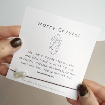 Worry Crystal Wish String Bracelet, 8 of 12