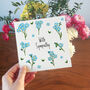 Forget Me Not Sympathy Card, thumbnail 1 of 4