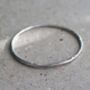 Personalised Slim Sterling Silver Bangle, thumbnail 2 of 2