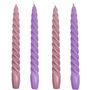 Colourful Spiral Wax Candles, thumbnail 10 of 12