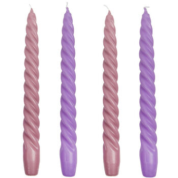 Colourful Spiral Wax Candles, 10 of 12