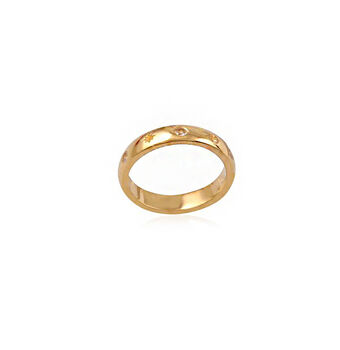 Gold Plated Starburst Ring, 4 of 5