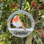 Personalised Christmas Robin Memorial Bauble, thumbnail 1 of 3