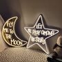 'Let Me Play Among The Stars' LED Lit Neon Sign, thumbnail 2 of 2