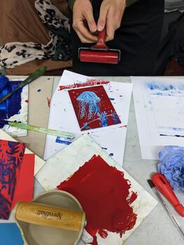 Lino Printing Experience For Two In Bristol, 8 of 9