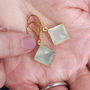 Gemstone Drops In 18ct Gold Vermeil Plated, thumbnail 2 of 5
