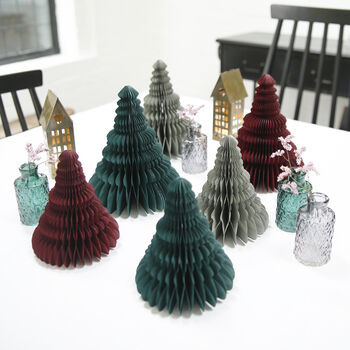 Grey Honeycomb Tree Set Of Two, 2 of 2