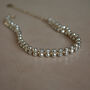 Sierra Bracelet 14k Gold Filled Hematine Silver Beads, thumbnail 2 of 7