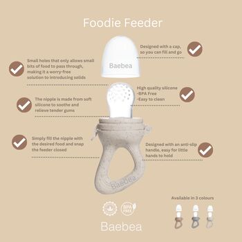 Baby Weaning Foodie Feeder, 2 of 12