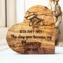 Personalised “The Day You Became My Mummy” Heart – Baby Keepsake Gift, thumbnail 3 of 4