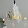 “Feliz Natal” Christmas Tree Decoration – 34 Colours, thumbnail 1 of 10