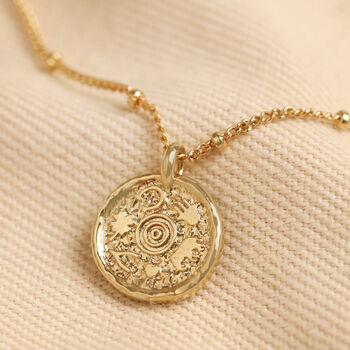 Personalised Talisman Satellite Chain Pendant Necklace, 8 of 10