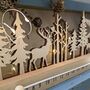 Wooden Nordic Christmas Advent Countdown Calender, thumbnail 1 of 6