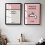 Set Of Two Monopoly Print Property And Waterwork, thumbnail 7 of 10