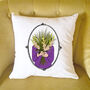 Personalised August Birthday Birth Flower Cushion Gift, thumbnail 3 of 12