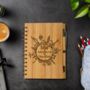 Personalised Eco Bamboo Travel Journal Planner, thumbnail 2 of 6