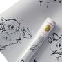 Little Bunny Wallpaper In Soft Grey, thumbnail 3 of 3