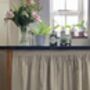 Velcro Sink Skirt, Bespoke Stripy Cabinet Curtains, thumbnail 1 of 5