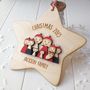 Personalised My Family Christmas Star Decoration, thumbnail 5 of 8