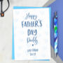 Daddy Father's Day Card With Heart Detail, thumbnail 1 of 3
