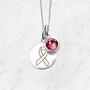 Personalised Breast Cancer Awareness Necklace, thumbnail 3 of 8