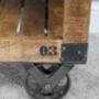 Industrial Shelving Table On Wheels, thumbnail 3 of 3