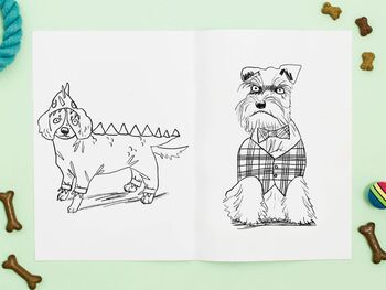 Colouring Book Doggy Dress Up, 5 of 8