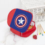 Personalised Superhero Red Lunch Bag, thumbnail 4 of 11