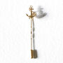 Anchor Tie Pin – Silver/Gold Vermeil Plated, thumbnail 1 of 5