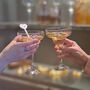 Personalised His And Hers Cocktail Glass Anniversary, thumbnail 5 of 11