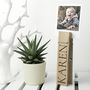 Personalised Wooden Peg Photo Holder, thumbnail 9 of 9