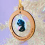 Pet Memorial Photo Decoration For A Lost Dog Or Cat, thumbnail 2 of 6