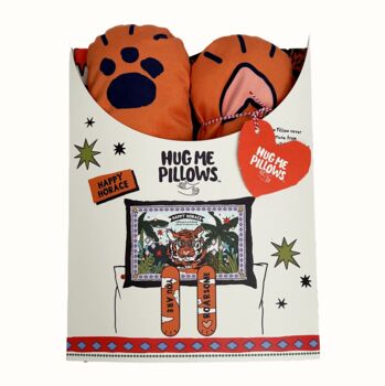 Happy Horace Mindful Pillowcase With Cuddle Arms And Positive Mantra, 5 of 7