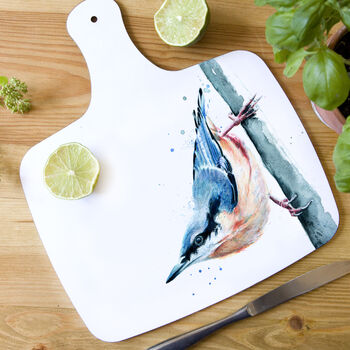 Inky Nuthatch Chopping Board, 5 of 6