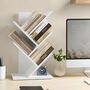 Five Tier Tree Bookshelf Bookcase Wooden Shelves, thumbnail 1 of 6