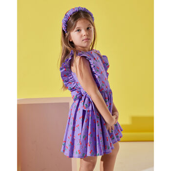 Cherry Cherry Dress With Hairband Accessory, 4 of 7