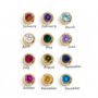 Birthstone Gem Ring Stacker Necklace, thumbnail 7 of 7