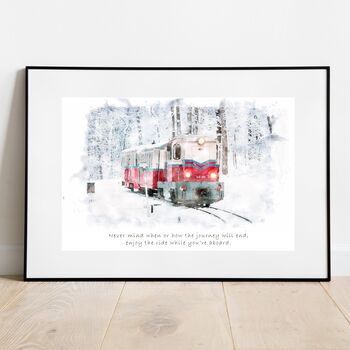 Train Personalised Print, 2 of 9