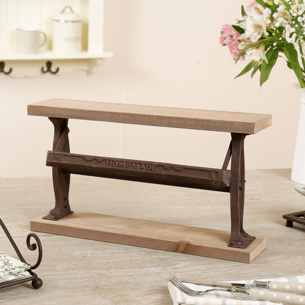 farmhouse style wood kitchen towel holder by dibor