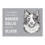 Dog Feeding Mat Non Slip Personalised Dog Gifts, thumbnail 5 of 7