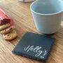 Personalised Engraved Slate Coaster Birthday Christmas Gift, thumbnail 3 of 3