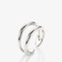 Sterling Silver Adjustable Ring, Women's Everyday Jewellery, thumbnail 2 of 4