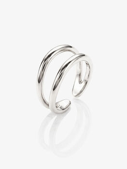 Sterling Silver Adjustable Ring, Women's Everyday Jewellery, 2 of 4