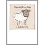 Personalised Sheep 7th Wedding Anniversary Card, thumbnail 11 of 12
