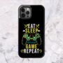 Eat Sleep Game Repeat iPhone Case, thumbnail 3 of 4