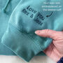 Personalised Embroidered Photo Hoodie, thumbnail 4 of 12