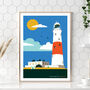 Portland Bill Lighthouse, Portland, Dorset Print, thumbnail 1 of 2