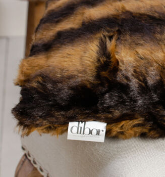Extra Soft Luxury Faux Fur Cushion, 6 of 6