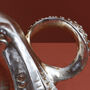 G Decor Silver Brass Octopus Shaped Wine Bottle Holder, thumbnail 4 of 5